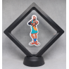 Lebron James - Zwarte Display 11x11 met Space Jam sticker