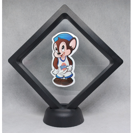 Sniffles - Zwarte Display 11x11 met Space Jam sticker