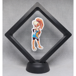 Lola Bunny Staand - Zwarte Display 11x11 met Space Jam sticker