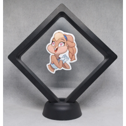 Lola Bunny Love - Zwarte Display 11x11 met Space Jam sticker