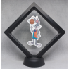 Bugs Bunny Spin Bal - Zwarte Display 11x11 met Space Jam sticker