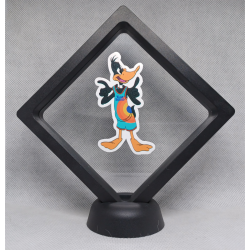 Daffy Duck Tune Squad - Zwarte Display 11x11 met Space Jam sticker