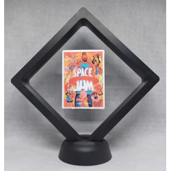 Space Jam Poster - Zwarte Display 11x11 met Space Jam sticker