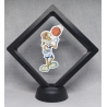 Lola Bunny Lach Bal - Zwarte Display 11x11 met Space Jam sticker