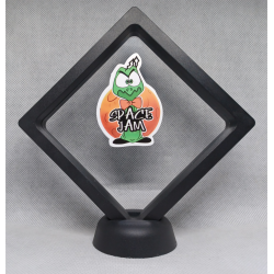 Space Jam Alien - Zwarte Display 11x11 met Space Jam sticker