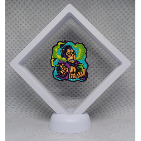 Gorilla Smoker - Witte Display 11x11 met Smokers sticker