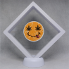 Smiley Weed - Witte Display 11x11 met Smokers sticker