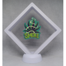 Smoke Weedblad - Witte Display 11x11 met Smokers sticker