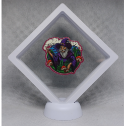 Paddo Wizard - Witte Display 11x11 met Smokers sticker