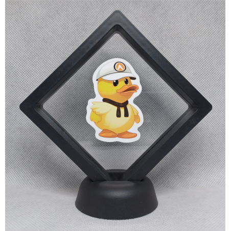 Baseballpet Eend - Zwarte Display 9x9 met badeend sticker