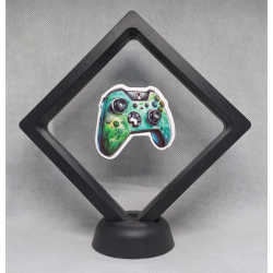 X-box controller - Zwarte Display 11x11 met gamers sticker