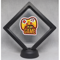 Play Game - Zwarte Display 11x11 met gamers sticker