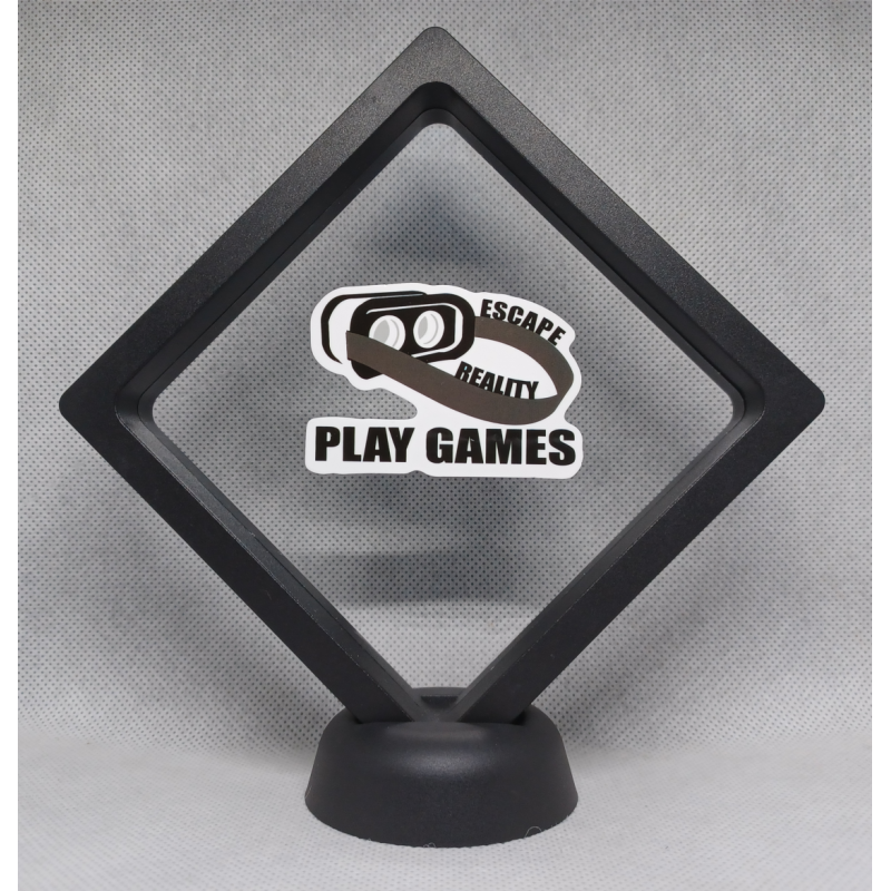 Escape Reality Play Games - Zwarte Display 11x11 met gamers sticker