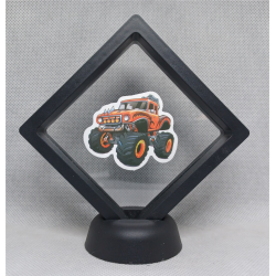 Monstertruck Spike - Zwarte Display 9x9 met monstertruck sticker