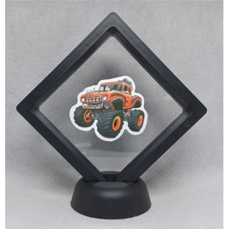 Monstertruck Spike - Zwarte Display 9x9 met monstertruck sticker