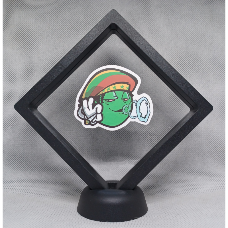 Smoking Rings - Zwarte Display 11x11 met smokers sticker