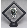 Buffalo - Zwarte Display 11x11 met dieren sticker