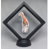 Giraf - Zwarte Display 11x11 met dieren sticker