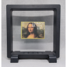 Mona Lisa Expo - Vierkante Zwarte Display 11x11 met sticker