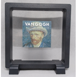 Van Gogh Colori - Vierkante Zwarte Display 11x11 met sticker