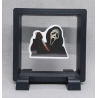 Ghostface - Vierkante Zwarte Display 9x9 met sticker