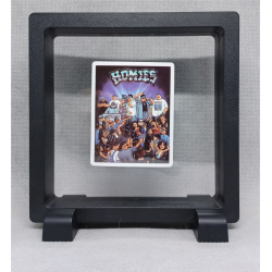 Homies Party - Vierkante zwarte display 11x11 met homies sticker