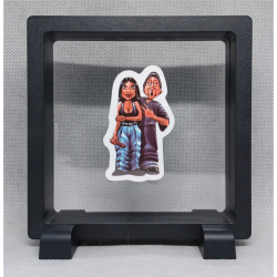 Homies Koppel - Vierkante zwarte display 11x11 met homies sticker