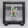 Joker Knuppel - Vierkante zwarte display 11x11 met homies sticker