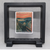 The Scream - Vierkante Zwarte Display 11x11 met museum sticker