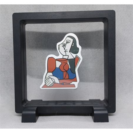 Picasso - Vierkante Zwarte Display 11x11 met museum sticker