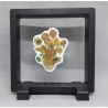 Pot Zonnebloemen - Vierkante Zwarte Display 11x11 met museum sticker