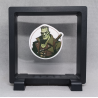 Frankenstein De Held - Vierkante Zwarte Display 11x11 met sticker