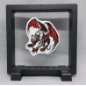 Dark Gargoyle - Vierkante Zwarte Display 11x11 met nacht sticker