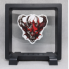 Monster 4 Horn - Vierkante Zwarte Display 11x11 met nacht sticker