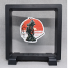 Samurai Boom - Vierkante Zwarte Display 11x11 met samurai sticker