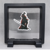 Samurai Armor - Vierkante Zwarte Display 11x11 met samurai sticker