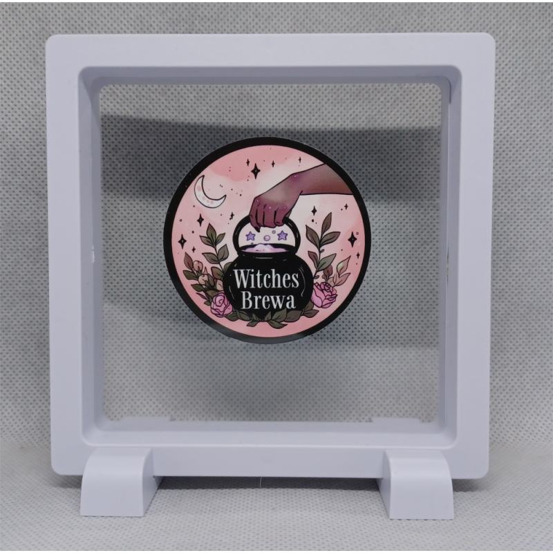 Witches Brewa - Vierkante Witte Display 11x11 met sticker