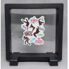 Street Dance - Vierkante Zwarte Display 11x11 met dans sticker