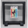 Never stop the music - Vierkante Zwarte Display 11x11 met dans sticker