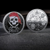 Munt - Pirate - Schatkaart - Zilver